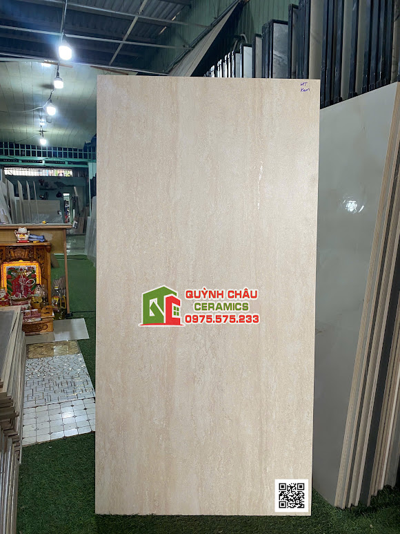 Gạch travertine ấn độ đá mờ 60x120 ốp lát cao cấp