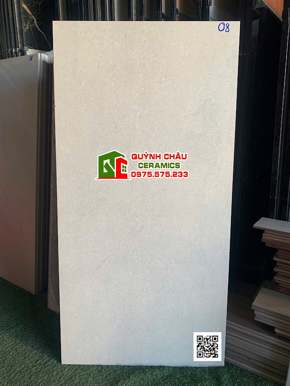 Gạch 60x120 xương đá trắng full body ấn độ cao cấp